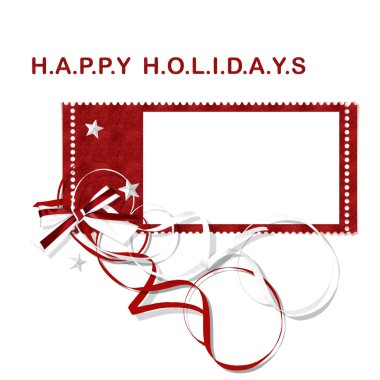 Christmas frame clipart