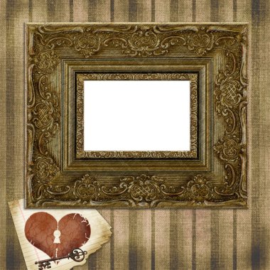 Grungy frame clipart