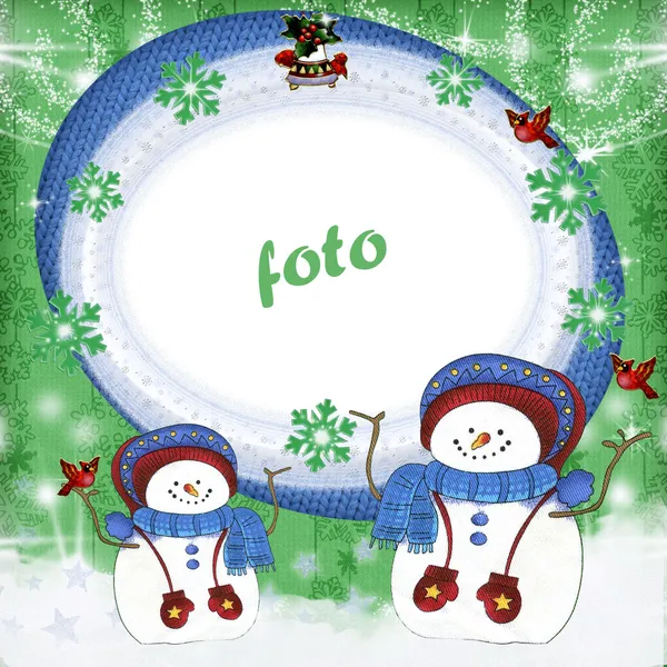 Winter vreugde kader 2 — Stockfoto