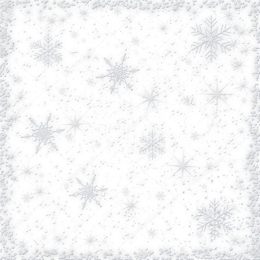 Winter background with snowflake Stock Photo by ©chiffa 1265255