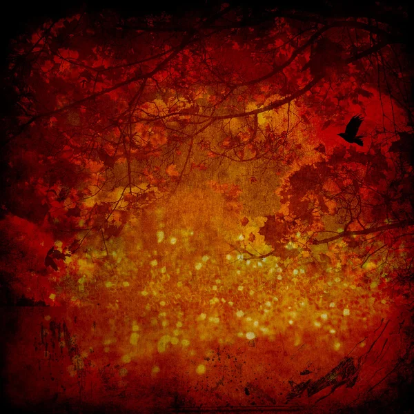 ビンテージ秋の背景 — ストック写真