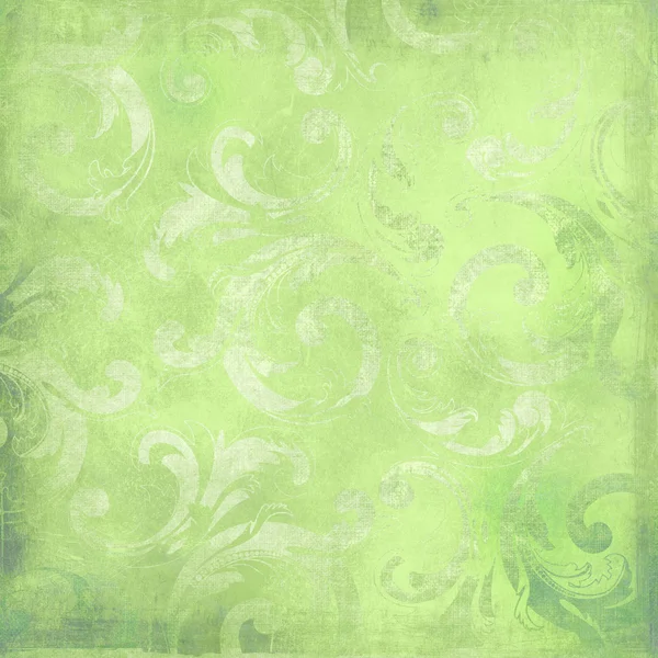 Green victorian background — Stock Photo, Image
