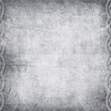 Vintage background with lace clipart