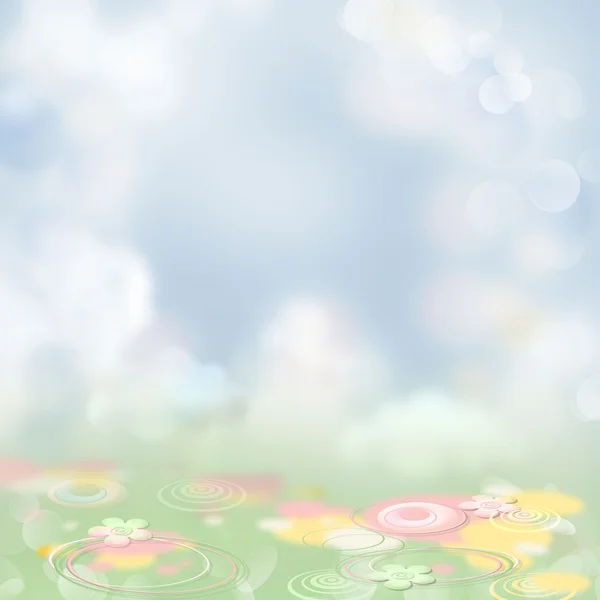 Entzückender Hintergrund mit Blume — Stockfoto