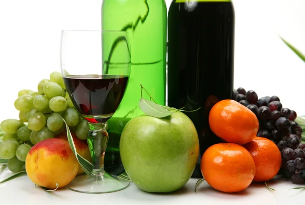 ワインと果物 — ストック写真