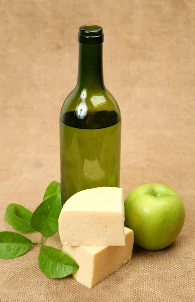 Κρασί και τυρί Φωτογραφία Αρχείου
