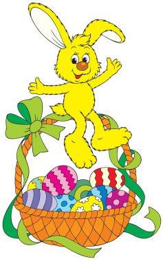 Easter bunny clipart