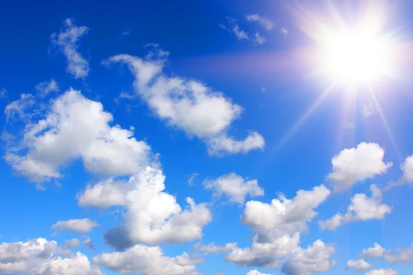 Stock image Sun on blue sky