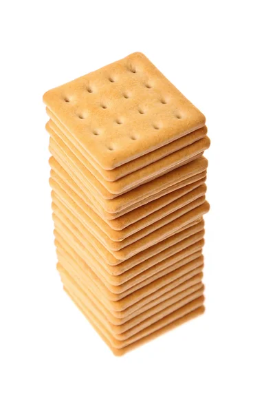Stapel van crackers — Stockfoto