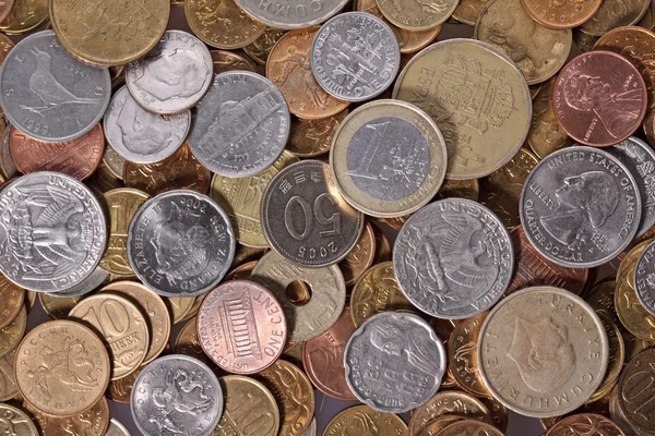 stock image Coins of the different countries