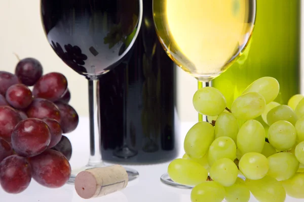Şarap ile natürmort — Stok fotoğraf