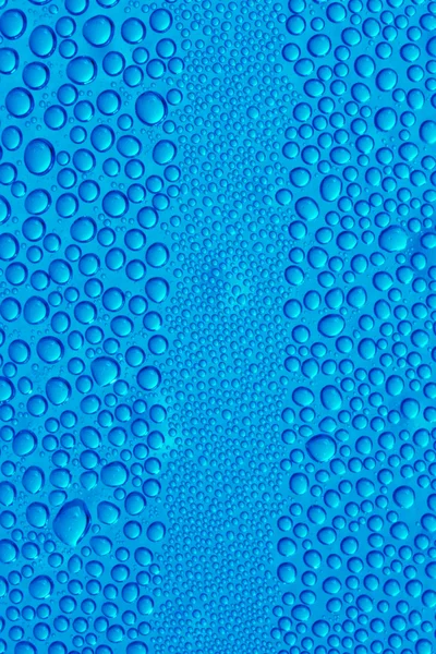 stock image Blue drops of water