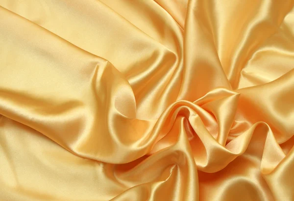Tecido dourado — Fotografia de Stock