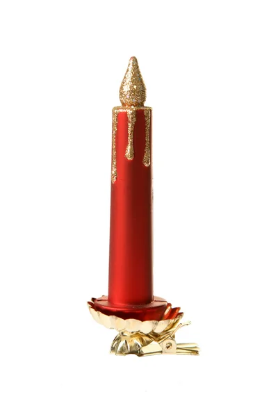 Christmas candle — Stock Photo, Image