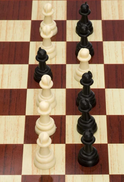Грайте в шахи — стокове фото