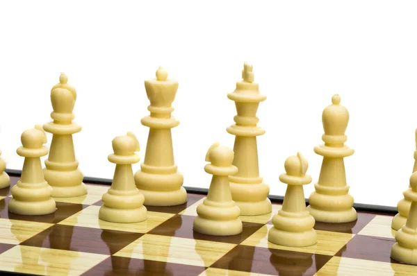 Hrát šachy — Stock fotografie