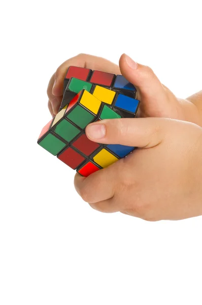 Fai il cubo di Rubic — Foto Stock