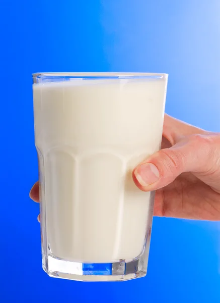 Glas av mjölk — Stockfoto