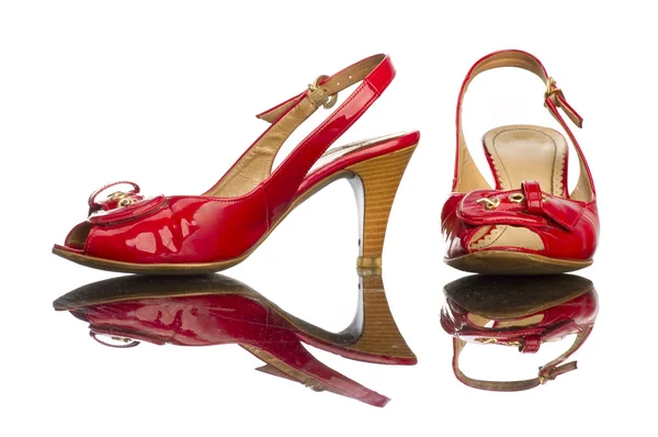 Κόκκινο παπούτσι — Φωτογραφία Αρχείου