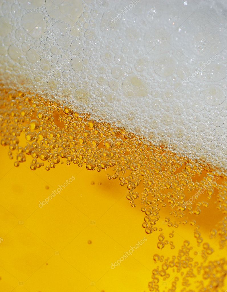 Beer bubbles in the glass — Stock Photo © ok.nazarenko 1249214