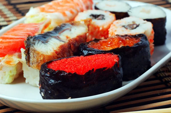 Sushi. rotoli — Foto Stock