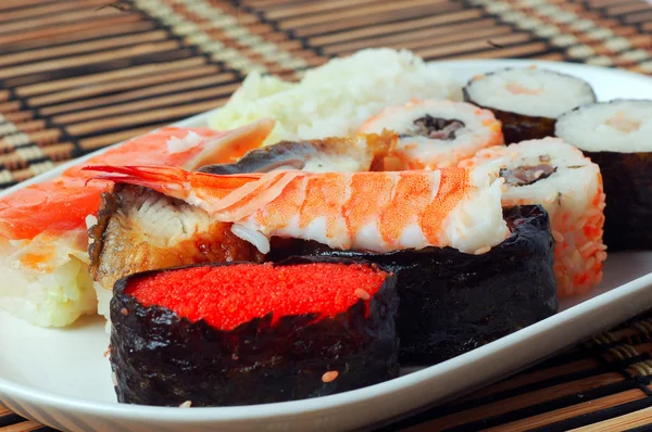 Sushi. Rolos — Fotografia de Stock