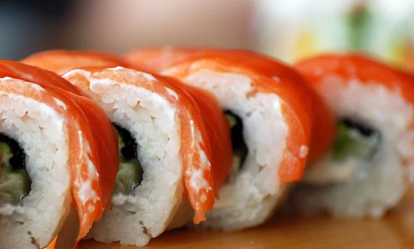 Geleneksel Japon yemekleri. suşi — Stok fotoğraf