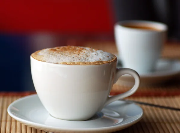 Cappuccino cup Stockfoto