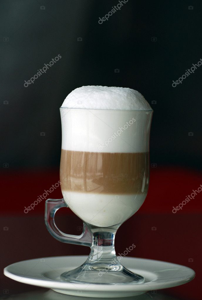 Bir bardak kahve Cafe latte — Stok Foto © ok.nazarenko 1884289