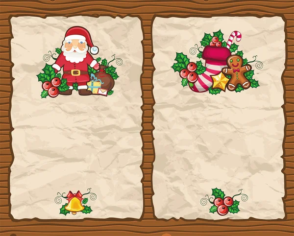 Різдво папери текстури — стоковий вектор
