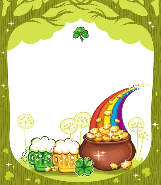 St. Patricks Tagesrahmen — Stockfoto