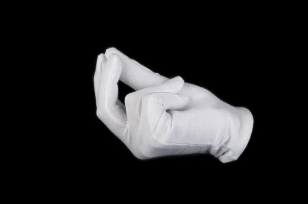 White-gloved — Stock Photo, Image