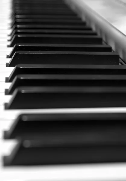 Klávesnice klavírem — Stock fotografie