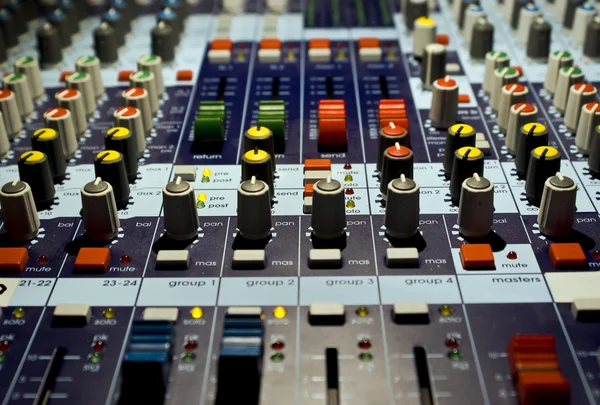 Hang termelő mixer — Stock Fotó