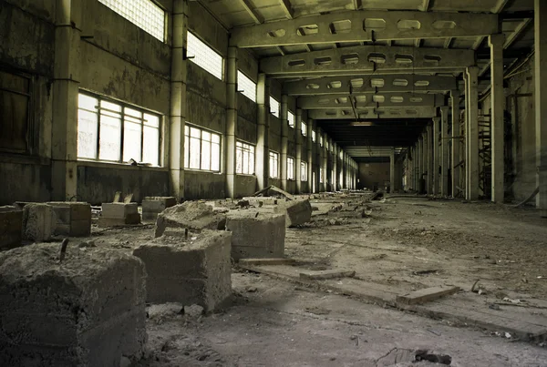 Fabryka wyrzucony — Zdjęcie stockowe