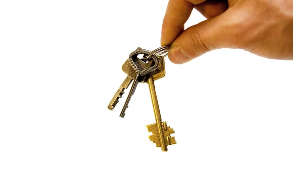 stock image Hand with keys