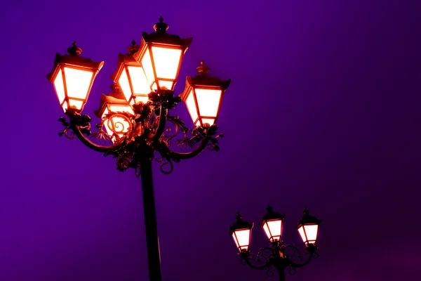 밤에 등불 — 스톡 사진