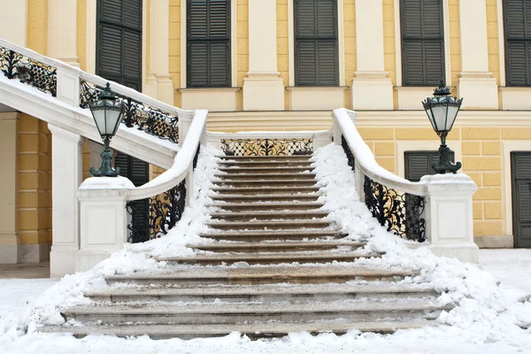 在维也纳皇宫楼梯 — 图库照片