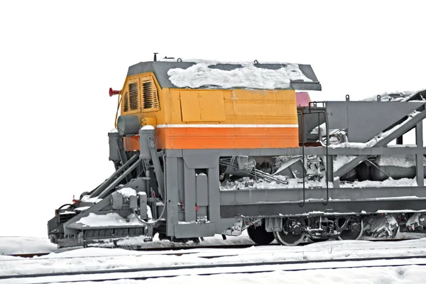 Sneeuw trein — Stockfoto