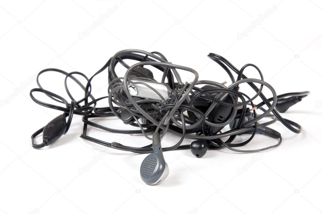 Tangled headphones