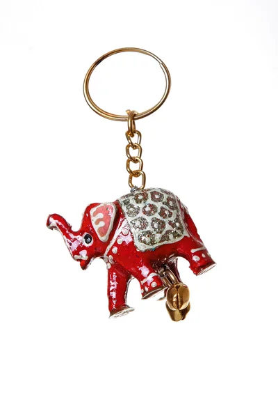 Ελέφαντας keychain — Φωτογραφία Αρχείου