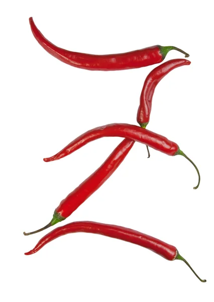 Lettre Z à base de chili — Photo