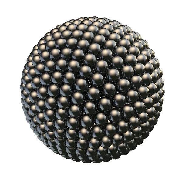 Array esfera cromada — Foto de Stock