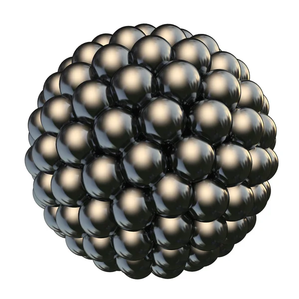 Array esfera cromada — Foto de Stock
