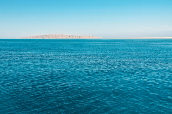 stock image Blue sea and island