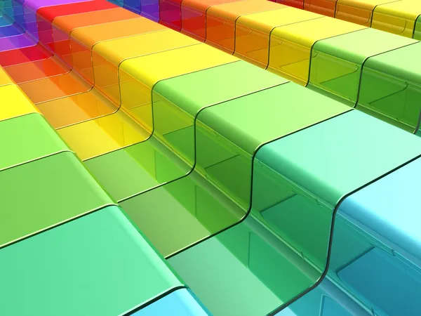 Colorido arco iris —  Fotos de Stock