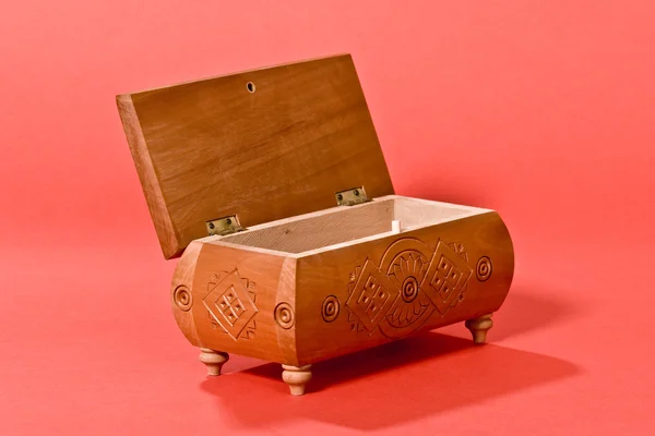 Cercueil en bois — Photo