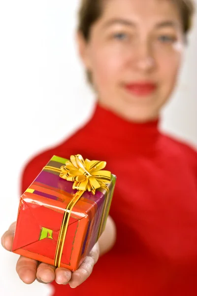 Haz un regalo. — Foto de Stock