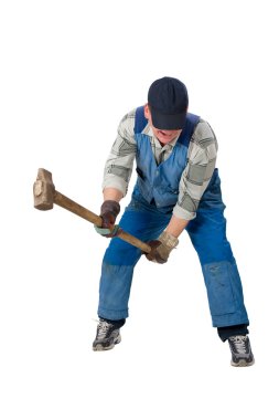 Working man clipart