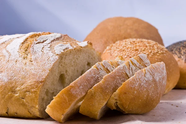 Nybakat bröd, Stockbild